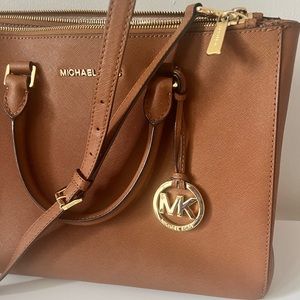 Michael Kors Brown Handbag with Shoulder Strap
